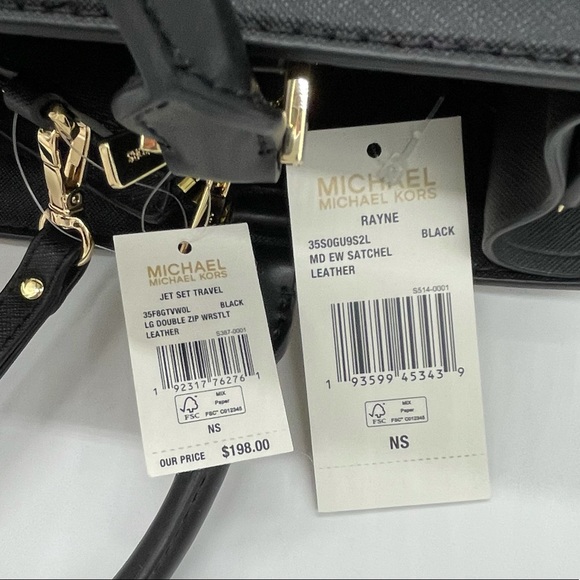 Michael Kors Medium Rayne Satchel & Trifold Wallet - Picture 12 of 12